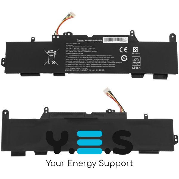 4100mAh 11.4V SS03XL акумулятор для HP EliteBook 730 735 740 745 755 830 840 846 G5 ZBook 14u G5 HSN-I12C HSN-I13C-4 HSN-I13C-5