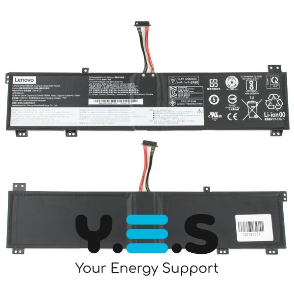 Original 5350mAh 15.36V L19M4PC0 L19C4PC0 L19L4PC0 L19SPC0 акумулятор для Lenovo Legion 5-15ARH05,15IMH05H L19M4PC1 L19M4PC2 L19C4PC1 L19C4PC2