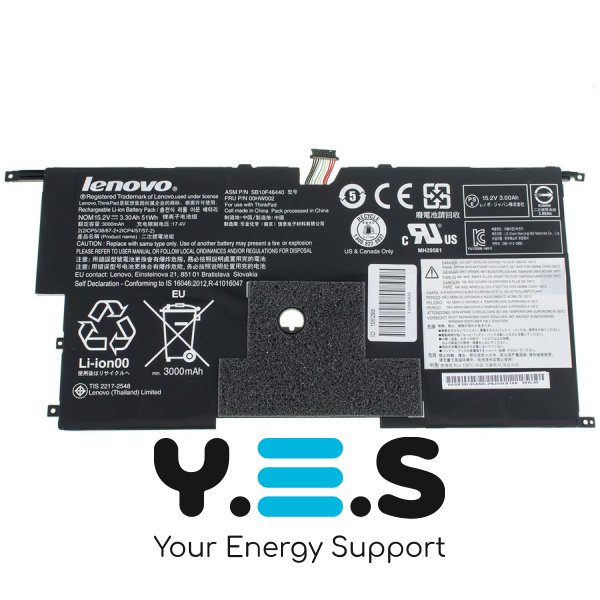 Original 3300mAh 15.2V 00HW003 SB10F46440 45N1700 акумулятор для Lenovo ThinkPad X1 Carbon Gen3 2015 X1 Carbon 2014 Gen2 00HW002 45N1702