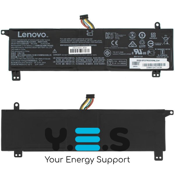 Original 7.5V 3735mAh батарея для Lenovo IdeaPad 120S-11IAP 0813006 5B10P23790