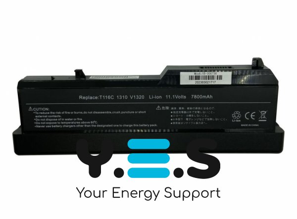 7800mAh 11.1V батарея для Dell Vostro 1510 1511 1520 2510 N950C T112C T114C T116C U661H
