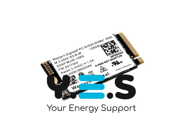 Накопичувач  SSD для ноутбука M.2 2242 128GB WD SN520 NVME