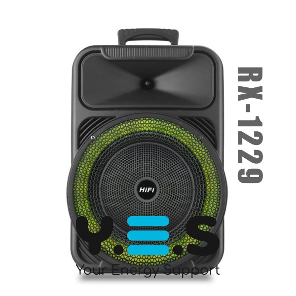 Колонка Bluetooth RX-1229 with FM чорний