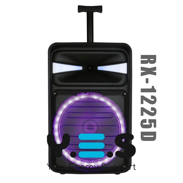 Колонка Bluetooth RX-1225D with FM чорний