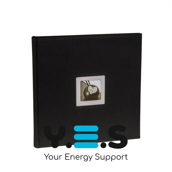 Альбом Walther 30*30 Black & White FA-217-B 50 чорних с.