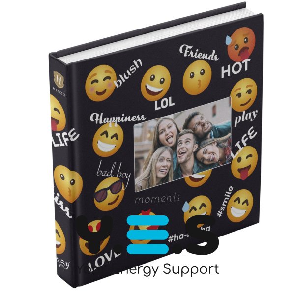 Фотоальбом HENZO 300*300 Fantasy Black Emoji 10.736.00