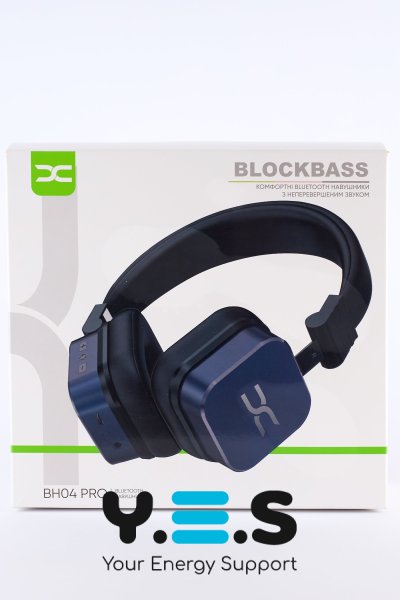 Накладна гарнітура DC BlockBass (BH-04 Pro) чорний