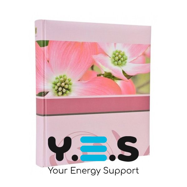 Альбом HENZO 290*330 Blossoms assort 100 white pages 98.225.00 pink*