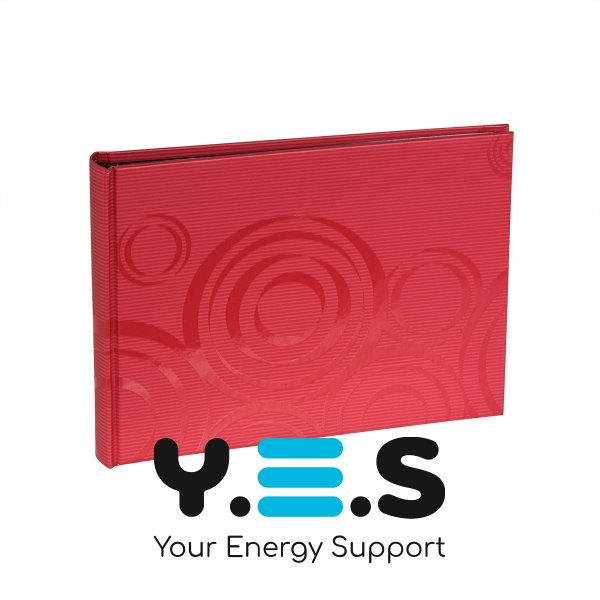 Альбом Walther 22*16 Orbit red FA-239-R 40 pages