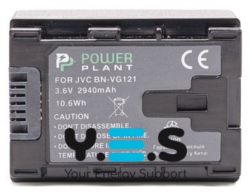 2940mAh PowerPlant батарея BN-VG121 для  JVC  Chip GZ-HD500 GZ-HD620  GZ-HM300 GZ-HM330  GZ-HM550 GZ-MG750  GZ-MS110 GZ-MS210  GZ-MS230 GZ-MS250