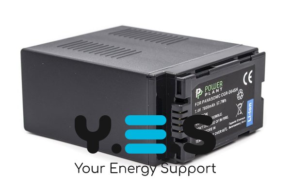 7800mAh PowerPlant батарея CGR-D54SH для Panasonic AG-DV NV-C NV-C NV-E Series