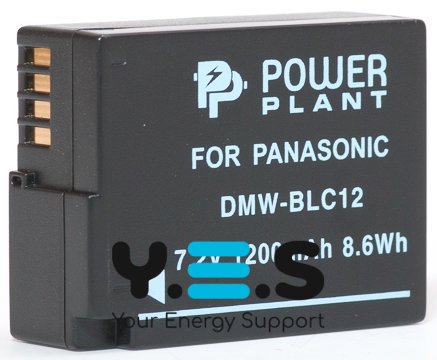 1200mAh PowerPlant батарея DMW-BLC12, DMW-GH2 для  Panasonic Lumix DMC