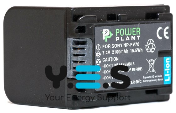 2100mAh PowerPlant батарея NP-FV70 для Sony NEX-VG20H NEX-VG20HB NEX-VG30 NEX-VG30EH NEX-VG30H NEX-VG900 NEX-VG900E