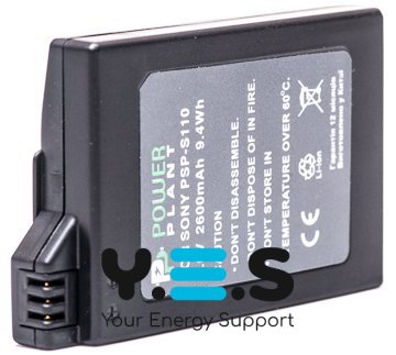 2600mAh PowerPlant батарея PSP-S110/2000/2600/S360 для  Sony PSP 2000  PSP 3000  PSP Lite  PSP Slim