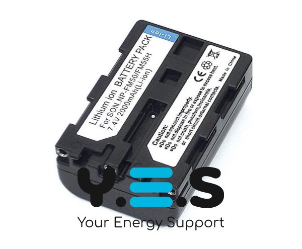 2000mAh 7.4V батарея NP-FM50 для  Sony CCD-TR