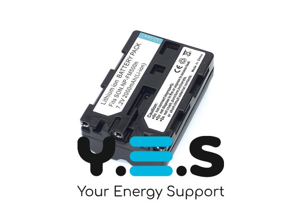 2000mAh 7.2V батарея NP-FM500H для Sony DSLR-A100