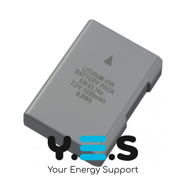 1230 мАг Chako батарея EN-EL14a для  Nikon Df, D3100, D3200, D3300, D5100, D5200, D5300, CoolPix P7700, CoolPix P7000, CoolPix P7100