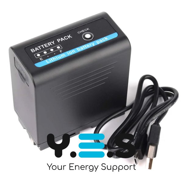 7800mAh Chako батарея NP-F980U/L (with USB+MICR5P) для Sony NP-F330, NP-F530, NP-F550, NP-F570, NP-F750, NP-F930, NP-F950, NP-F970, NP-F980