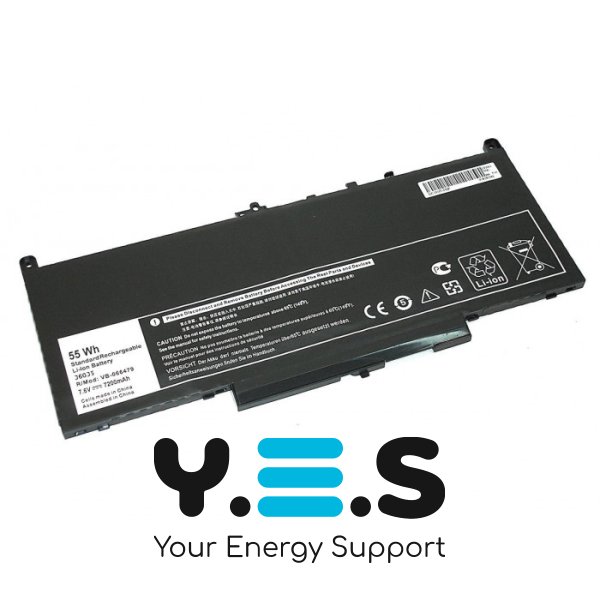 7736mAh 7.6V батарея для Dell J60J5 E7470 E7270 MC34Y WYWJ2 451-BBSY 451-BBSU R1V85 242WD 1W2Y2 PDNM2 F1KTM 5F08V GG4FM NJJ2H R97YT
