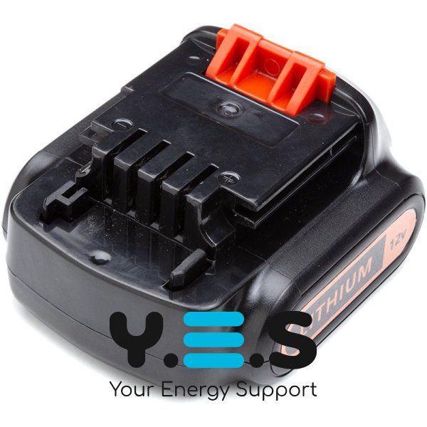 2.0Ah PowerPlant батарея LBXR151 12V для BLACK&DECKER JYX-BD-L12B LBXR1512, BDCDD12C, BDCD12