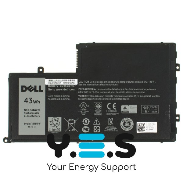 Original 3800mAh 11.1V TRHFF акумулятор для DELL Inspiron 14 5445/5447/5448/5457 15 5545/5547/5548/5557 Latitude 14-3450 15-3550