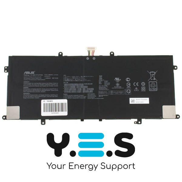 Original 4347mAh 67Wh батарея C41N1904 15.48V для ASUS ZenBook 13 BX325JA UM325SA UM325UA UX325EA UX325JA 14 UM425IA UX425EA UX425JA Flip 13 UX363EA Flip S UX371EA UX391UA UX393JA UX393EA Series