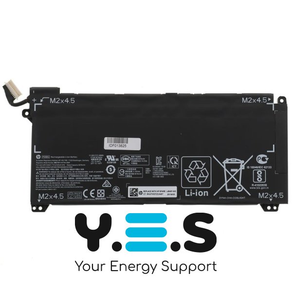 Original 5676mAh 69Wh батарея PG06XL 11.55V для HP OMEN 15-DH1010CA 15-DH1019NR 15-DH1065CL 15-DH0001LA 15-DH0006TX 15-DH0007TX 15-DH0010TX Series HSTNN-DB9F L48431-2C1 L48497-005