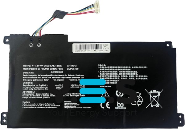 3600mAh C31N1912 B31N1912 11.4V батарея для Asus VivoBook 14 E410MA-EK018TS EK026TS BV162T F414MA E510MA EK017TS L410MA 0B200-03680200