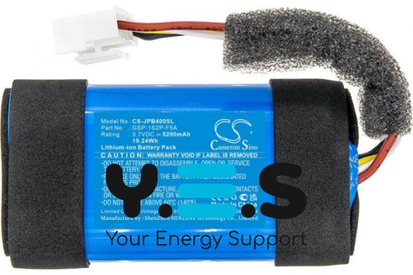 5200mAh Cameron Sino батарея GSP-1S2P-F5A (CS-JPB400SL) для  JBL Partybox Encore Essential