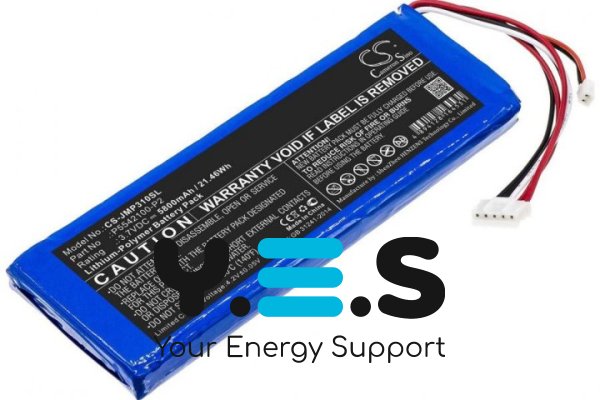 5800mAh Cameron Sino батарея P5542100-P2 (CS-JMP310SL) для JBL Pulse 3 Version 2