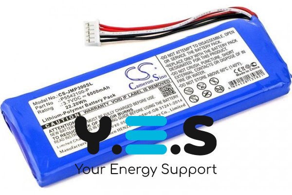 6000mAh Cameron Sino батарея P5542100-P (CS-JMP300SL) для JBL Pulse 3 APJBLPUESE3