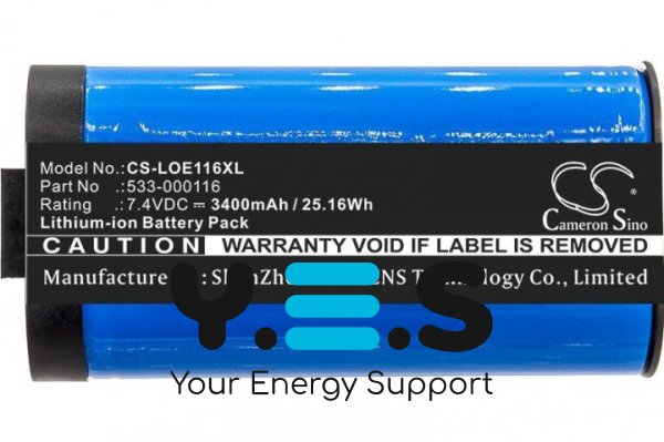 3400mAh Cameron Sino батарея 533-000116 (CS-LOE116XL) для Logitech UE MegaBoom 1