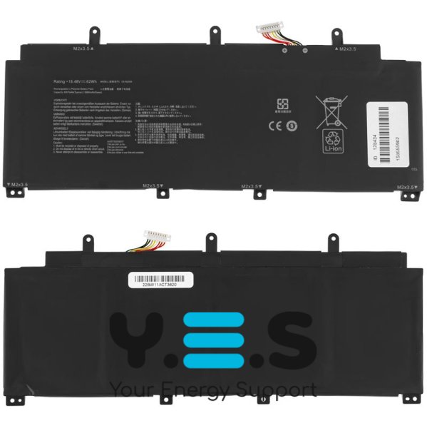 4007mAh 62Wh 15.48V батарея C41N2009 для Asus ROG Flow X13 GV301 GV301QC GV301QE GV301QH GV301RA GV301RC GV301RE PV301 PV301QH GV301QC-K6017 GV301QE-K5010T GV301QH-DS96 Series 0B200-03850000