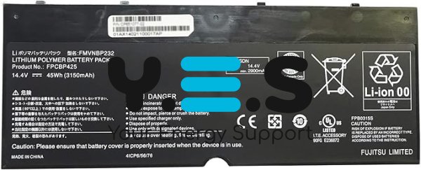 3150mAh 14.4V батарея FPCBP425 FMVNBP232 для Fujitsu Lifebook U745 T935 T904U FPB0315S