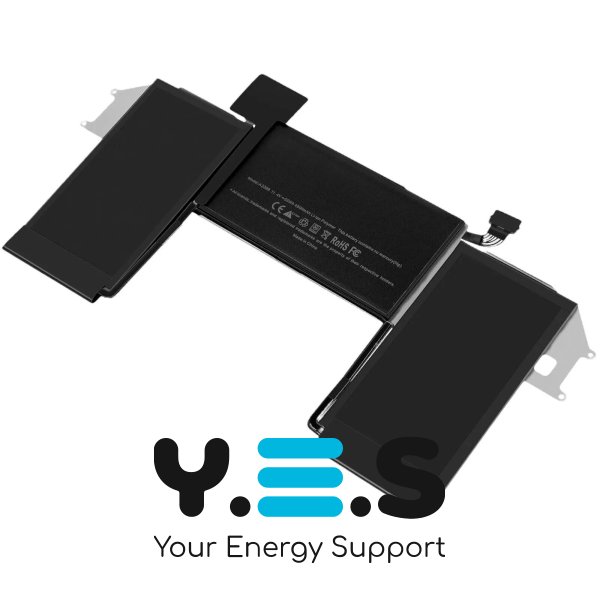 4800mAh 11.4V батарея A2389 для MacBook Air (M1, 13-inch, Late 2020) / A2337