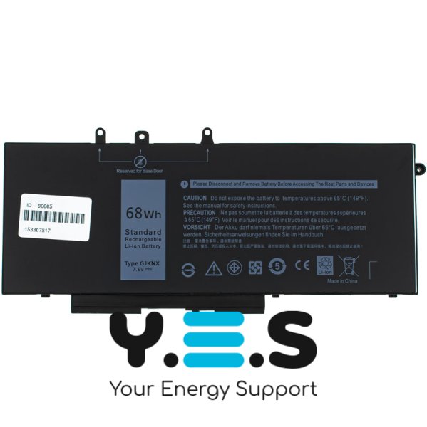 8500mAh 7.6V 3DDDG акумулятор для Latitude 5280 5288 5290 5480 5488 5490 5491 5495 5580 5590 E5280 E5480 E5580 E5490