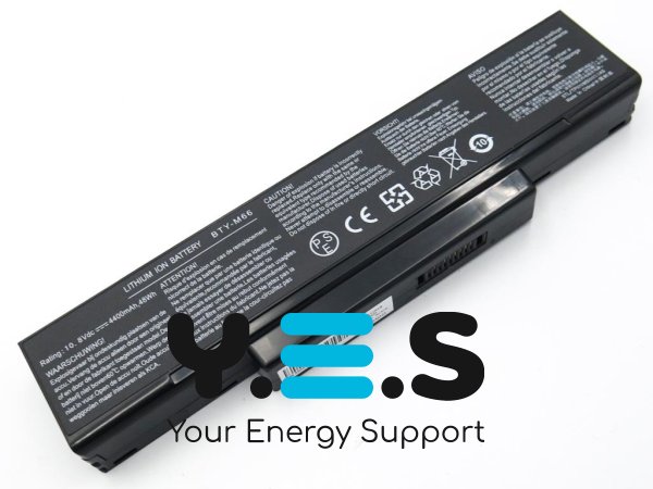 4400mAh 11.1V батарея для  Clevo M740BAT-6 M660NBAT-6 M660BAT-6 6-87-M660S-4P4 SQU-524 SQU-528 SQU-529 SQU-718 BTY-M66 BTY-M67 BTY-M68