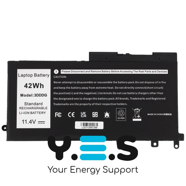 3500mAh 11.4V 3DDDG акумулятор для Latitude 5280 5288 5290 5480 5488 5490 5491 5495 5580 5590 E5280 E5480 E5580 E5490