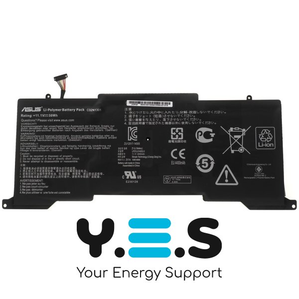 Original 4400mAh 11.1V C32N1301 батарея для ASUS Zenbook UX31L UX31LA Notebook