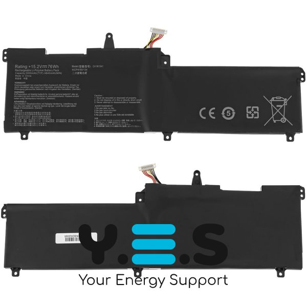 5000mAh 15.2V C41N1541 батарея для ASUS ROG GL702 GL702V GL702VM GL702VS GL702VT GL702VM1A 0B200-02070000