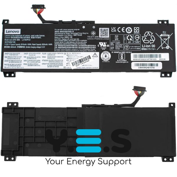 Original 3910mAh 45Wh 11.52V батарея L21C3PC0 L21M3PC0 для Lenovo IdeaPad Gaming 3 15ARH7 3-15ARH7 82S90000MX Series L21D3PC0 L21L3PC0 SB11F36369 5B11F36372 SB11F36375 5B11F36371