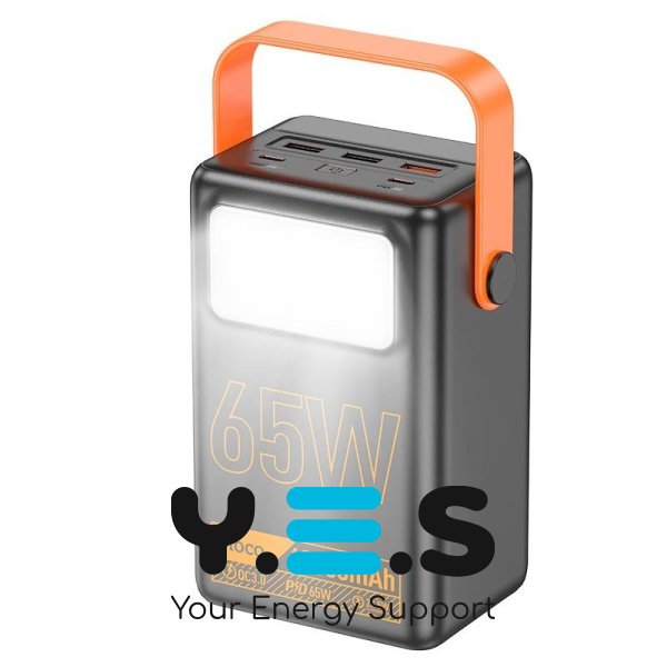 Повер банк HOCO Powerful PD65W power bank J110A 60000mAh