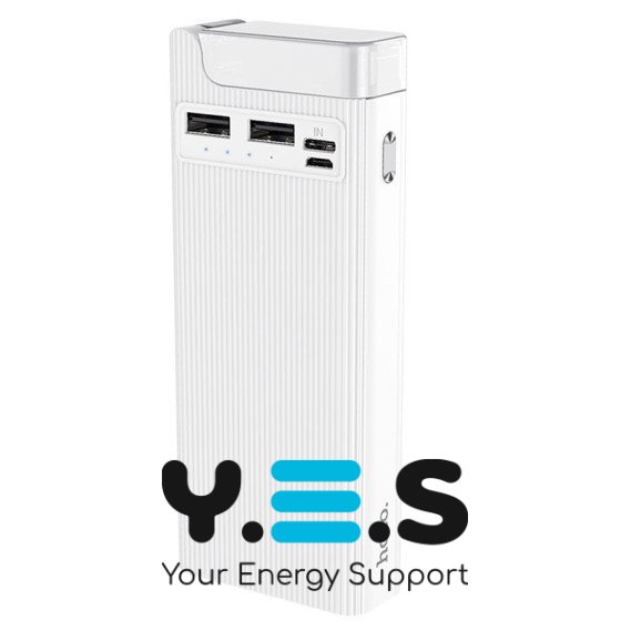 Портативний зарядний пристрій Power Bank Hoco J62A Jove 10000 mAh (Білий)