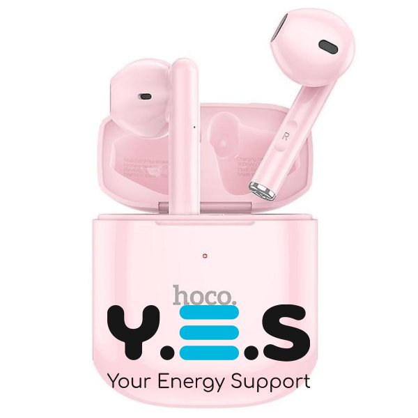 Бездротові навушники з мікрофоном HOCO EW19 pink