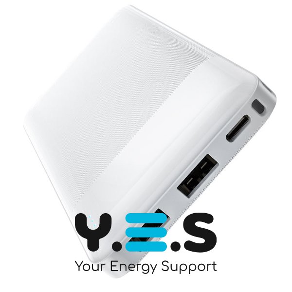 Павербанк HOCO Easy Travel J72 37W (10,000 mAh) White