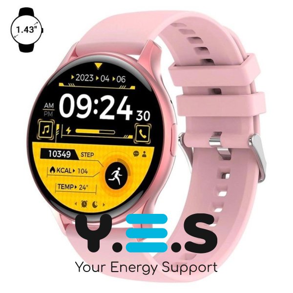 Смарт-годинник Hoco Y15 Amoled Pink