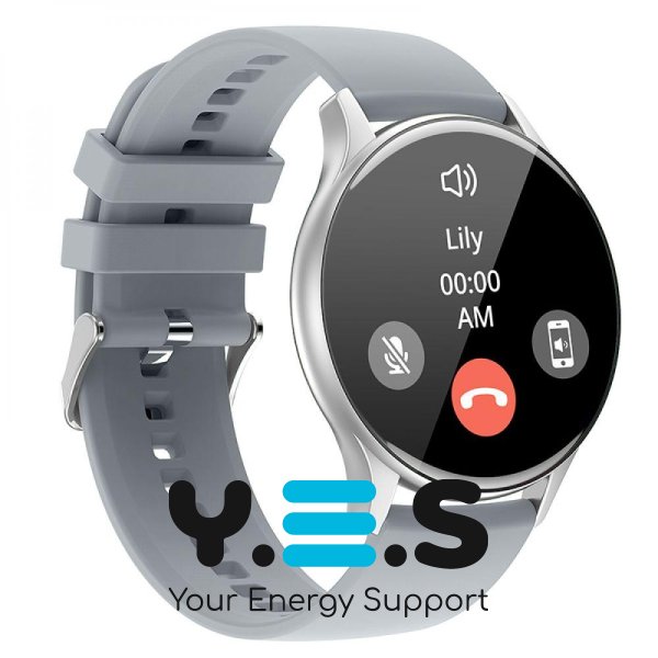 Круглі Смарт-годинники Hoco Y15 AMOLED дисплей 260mAh IP68