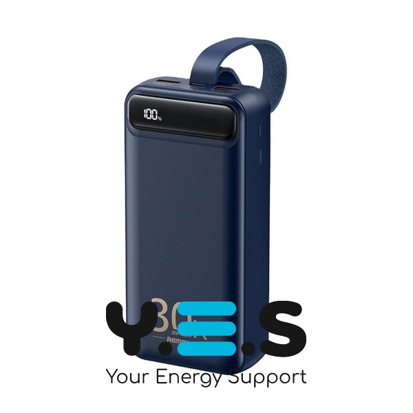 Павербанк синій 30000mAh Remax RPP-522 Bole QC22.5W+PD20W