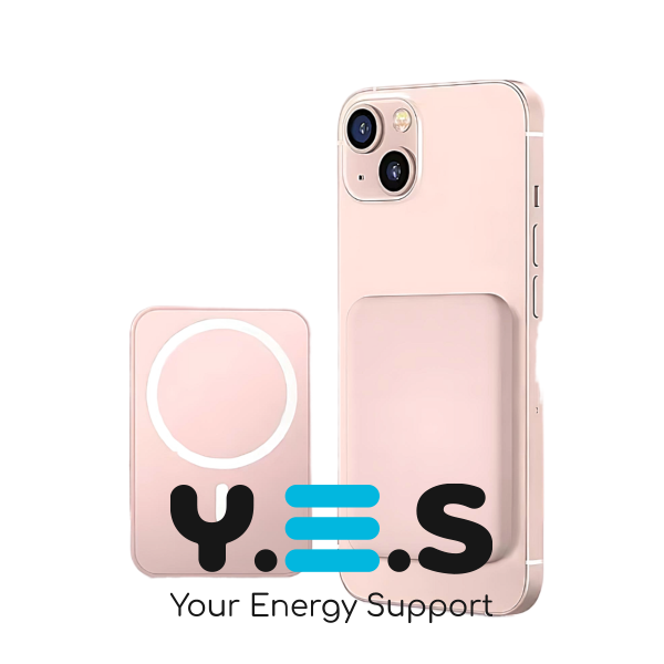 Повербанк Remax RPP-65 10000mAh рожевий бездротовий портативний з магнітною зарядкою Power Bank MagSafe