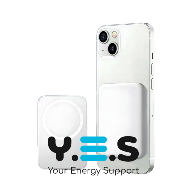 Повербанк Remax RPP-65 10000mAh білий бездротовий портативний з магнітною зарядкою Power Bank MagSafe